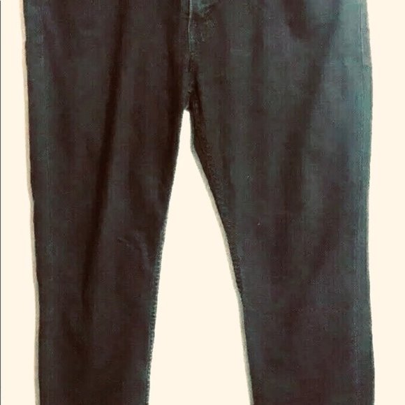 Men Black Levis Jeans Straight 540 Size 33 - Picture 4 of 4